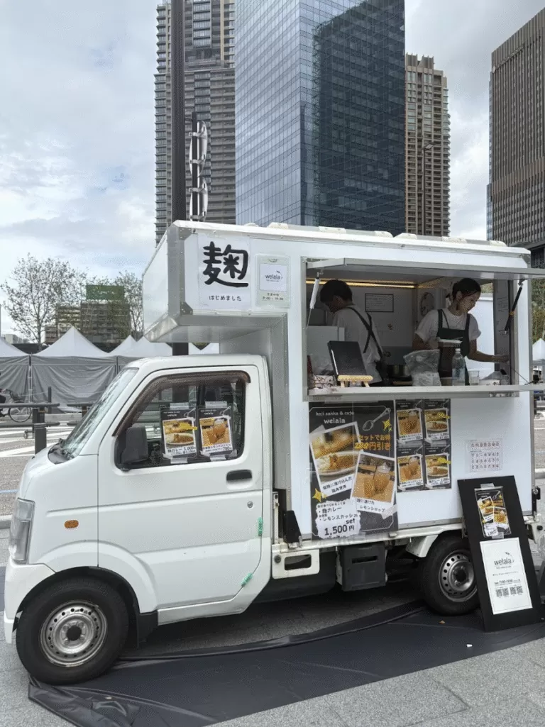 第2回 にっぽん青果祭でwelalaが出展したキッチンカー